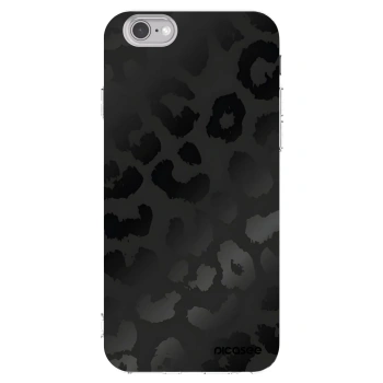 Picasee διαφανής θήκη σιλικόνης Apple iPhone 6/6S - Midnight Leopard