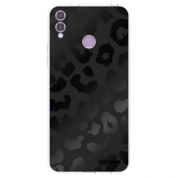 Picasee διαφανής θήκη σιλικόνης Honor 8X - Midnight Leopard