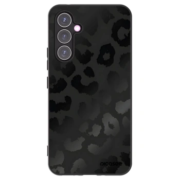 Picasee Μαύρη θήκη σιλικόνης για Samsung Galaxy A54 5G A546B - Midnight Leopard