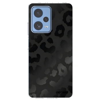 Picasee διαφανής θήκη σιλικόνης Xiaomi Redmi Note 12 Pro 5G - Midnight Leopard