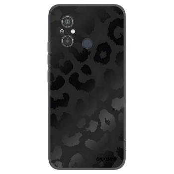 Picasee Μαύρη θήκη σιλικόνης για Xiaomi Redmi 12C - Midnight Leopard