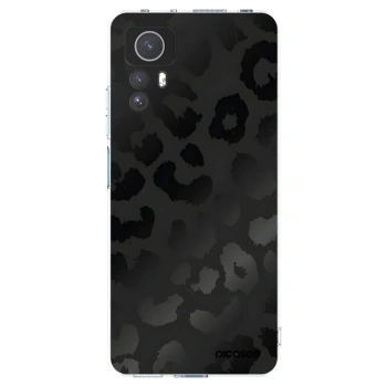 Picasee διαφανής θήκη σιλικόνης Xiaomi Redmi Note 12S - Midnight Leopard