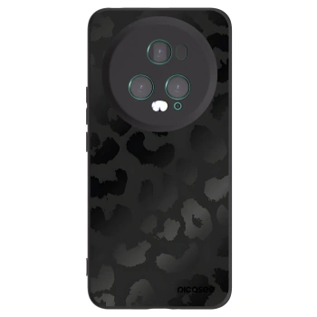 Picasee Μαύρη θήκη σιλικόνης για Honor Magic5 Pro - Midnight Leopard