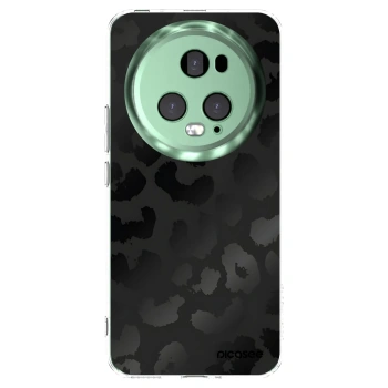 Picasee διαφανής θήκη σιλικόνης Honor Magic5 Pro - Midnight Leopard