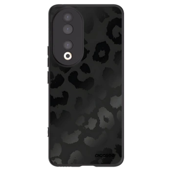 Picasee Μαύρη θήκη σιλικόνης για Honor 90 5G - Midnight Leopard