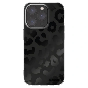 Picasee διαφανής θήκη σιλικόνης Apple iPhone 15 Pro - Midnight Leopard