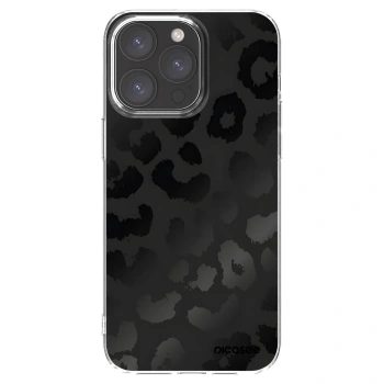 Picasee διαφανής θήκη σιλικόνης Apple iPhone 15 Pro Max - Midnight Leopard