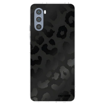 Picasee διαφανής θήκη σιλικόνης Motorola Moto G62 - Midnight Leopard