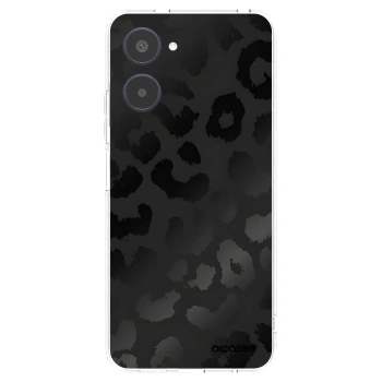 Picasee διαφανής θήκη σιλικόνης Realme 10 4G - Midnight Leopard