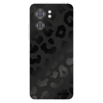 Picasee διαφανής θήκη σιλικόνης Motorola Edge 40 - Midnight Leopard