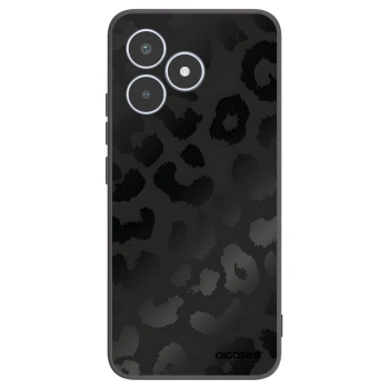Picasee Μαύρη θήκη σιλικόνης για Realme C53 - Midnight Leopard