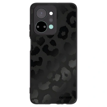 Picasee Μαύρη θήκη σιλικόνης για Honor X7a - Midnight Leopard