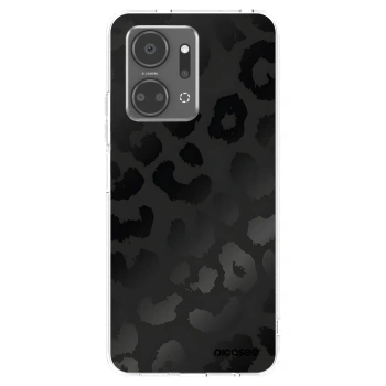 Picasee διαφανής θήκη σιλικόνης Honor X7a - Midnight Leopard