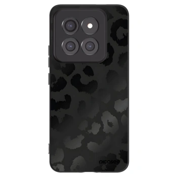 Picasee Μαύρη θήκη σιλικόνης για Xiaomi 14 Pro - Midnight Leopard