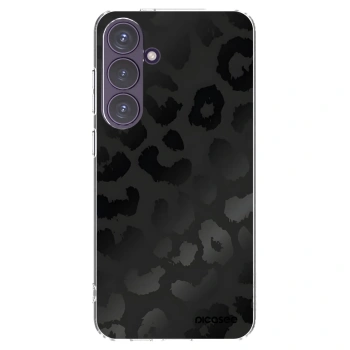 Picasee διαφανής θήκη σιλικόνης Samsung Galaxy S24+ S926B 5G - Midnight Leopard