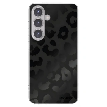 Picasee διαφανής θήκη σιλικόνης Samsung Galaxy S24 S921B 5G - Midnight Leopard
