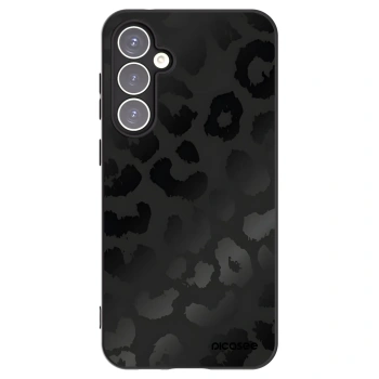 Picasee Μαύρη θήκη σιλικόνης για Samsung Galaxy S23 FE S711B - Midnight Leopard