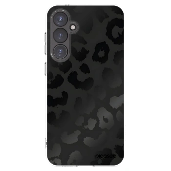 Picasee διαφανής θήκη σιλικόνης Samsung Galaxy S23 FE S711B - Midnight Leopard