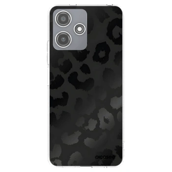 Picasee διαφανής θήκη σιλικόνης Xiaomi Redmi 12 5G - Midnight Leopard