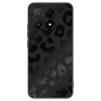 Picasee Μαύρη θήκη σιλικόνης για Xiaomi Poco X6 Pro - Midnight Leopard