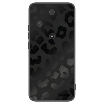 Picasee Μαύρη θήκη σιλικόνης για Honor Magic6 Lite 5G - Midnight Leopard