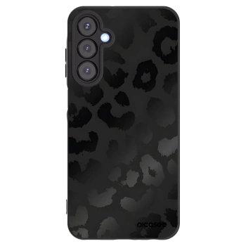 Picasee Μαύρη θήκη σιλικόνης για Samsung Galaxy A25 A256B 5G - Midnight Leopard