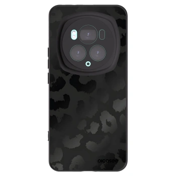 Picasee Μαύρη θήκη σιλικόνης για Honor Magic6 Pro - Midnight Leopard