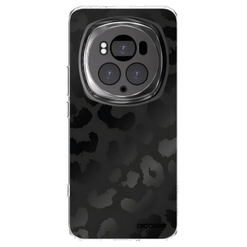 Picasee διαφανής θήκη σιλικόνης Honor Magic6 Pro - Midnight Leopard