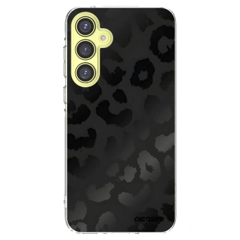 Picasee διαφανής θήκη σιλικόνης Samsung Galaxy A35 5G A356B - Midnight Leopard