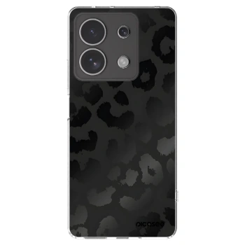 Picasee διαφανής θήκη σιλικόνης Xiaomi Redmi Note 13 4G - Midnight Leopard