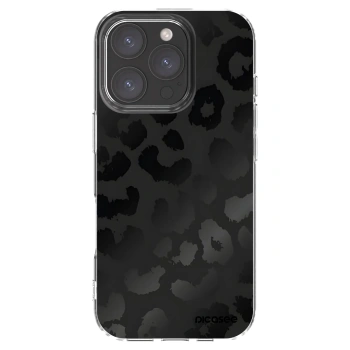 Picasee διαφανής θήκη σιλικόνης Apple iPhone 16 Pro - Midnight Leopard