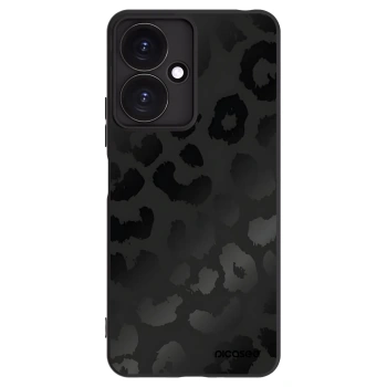Picasee Μαύρη θήκη σιλικόνης για Xiaomi Redmi 13C 5G - Midnight Leopard