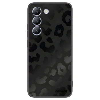 Picasee Μαύρη θήκη σιλικόνης για Vivo V40 SE 5G - Midnight Leopard