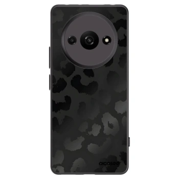 Picasee Μαύρη θήκη σιλικόνης για Xiaomi Redmi A3 - Midnight Leopard