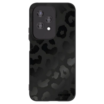 Picasee Μαύρη θήκη σιλικόνης για Honor 200 Lite - Midnight Leopard