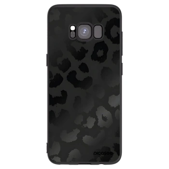 Picasee Μαύρη θήκη σιλικόνης για Samsung Galaxy S8 G950F - Midnight Leopard