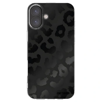 Picasee διαφανής θήκη σιλικόνης Apple iPhone 16 Plus - Midnight Leopard