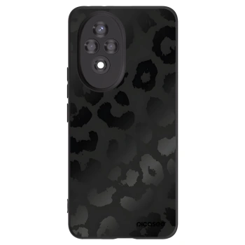 Picasee Μαύρη θήκη σιλικόνης για Honor 200 5G - Midnight Leopard