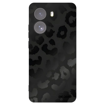 Picasee Μαύρη θήκη σιλικόνης για Xiaomi Poco X7 - Midnight Leopard