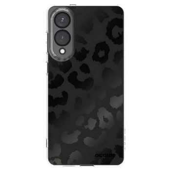Picasee διαφανής θήκη σιλικόνης Samsung Galaxy S25 Edge 5G - Midnight Leopard
