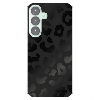 Picasee διαφανής θήκη σιλικόνης Samsung Galaxy S25+ 5G - Midnight Leopard