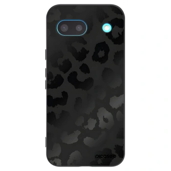 Picasee Μαύρη θήκη σιλικόνης για Google Pixel 8 - Midnight Leopard