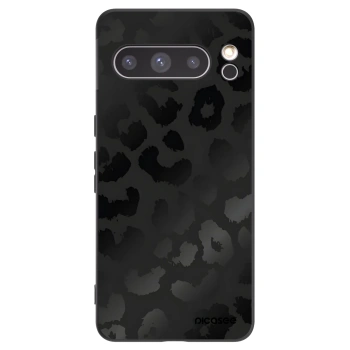 Picasee Μαύρη θήκη σιλικόνης για Google Pixel 8 Pro - Midnight Leopard