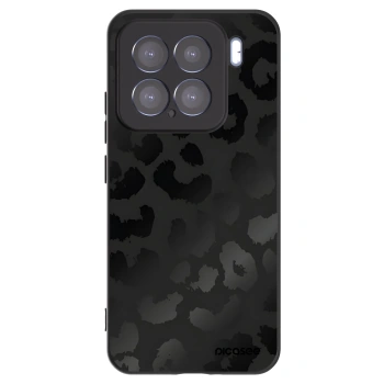 Picasee Μαύρη θήκη σιλικόνης για Xiaomi 15 - Midnight Leopard