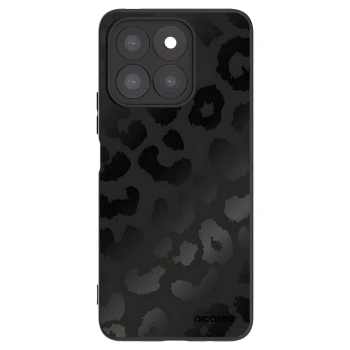 Picasee Μαύρη θήκη σιλικόνης για Honor X8c - Midnight Leopard