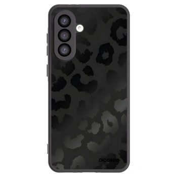 Picasee Μαύρη θήκη σιλικόνης για Samsung Galaxy A26 5G A266B - Midnight Leopard