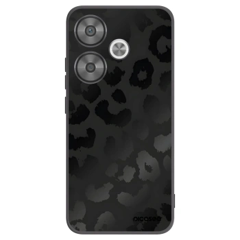 Picasee Μαύρη θήκη σιλικόνης για Xiaomi Poco F6 - Midnight Leopard