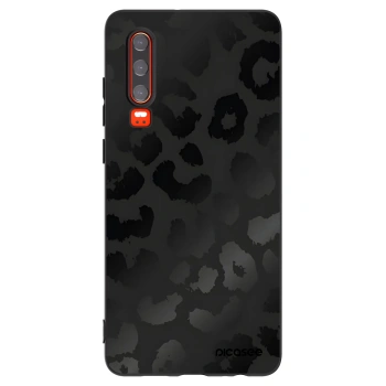 Picasee Μαύρη θήκη σιλικόνης για Huawei P30 - Midnight Leopard