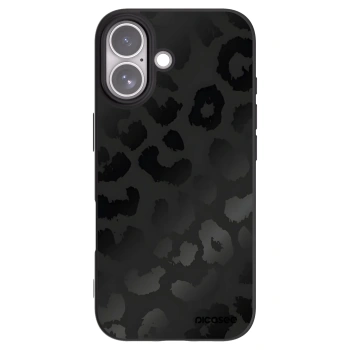 Picasee Μαύρη θήκη σιλικόνης για Apple iPhone 17 - Midnight Leopard