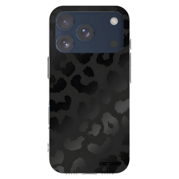Picasee διαφανής θήκη σιλικόνης Apple iPhone 17 Pro - Midnight Leopard